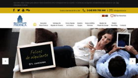 What Proinca.es website looked like in 2019 (4 years ago)