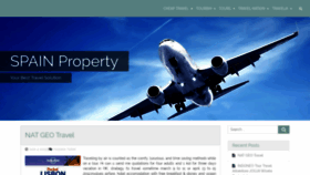 What Property-travel-spain.com website looked like in 2019 (4 years ago)