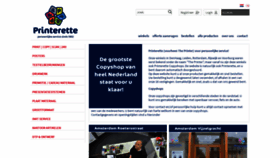 What Printercopyservice.nl website looked like in 2019 (4 years ago)
