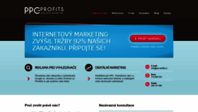 What Ppcprofits.cz website looked like in 2019 (4 years ago)
