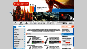 What Playstation123.cz website looked like in 2019 (4 years ago)