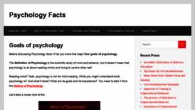 What Psycologyfacts.com website looked like in 2019 (4 years ago)