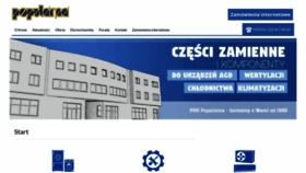 What Popularna.pl website looked like in 2019 (4 years ago)