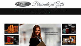 What Premierpersonalizedgifts.com website looked like in 2019 (4 years ago)
