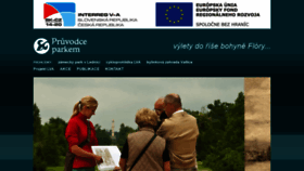 What Pruvodceparkem.cz website looked like in 2019 (4 years ago)