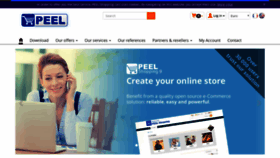 What Peel-shopping.com website looked like in 2019 (4 years ago)