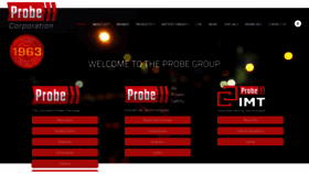 What Probegroup.co.za website looked like in 2019 (4 years ago)