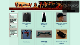 What Paradirama.com website looked like in 2019 (4 years ago)