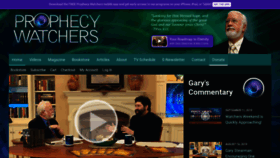 What Prophecywatchers.com website looked like in 2019 (4 years ago)
