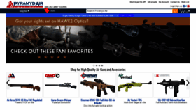 What Pyramyd-air-guns.com website looked like in 2019 (4 years ago)