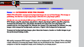 What Pngimagesfree.com website looked like in 2019 (4 years ago)