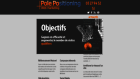 What Polepositioning.fr website looked like in 2019 (4 years ago)
