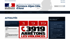 What Paca.gouv.fr website looked like in 2019 (4 years ago)