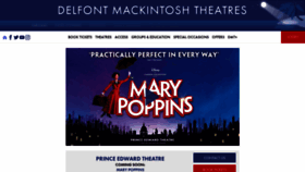 What Princeedwardtheatre.co.uk website looked like in 2019 (4 years ago)