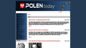 What Polentoday.de website looked like in 2019 (5 years ago)
