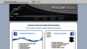 What Perigapi.si website looked like in 2019 (4 years ago)