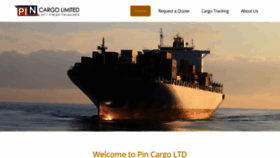 What Pincargo.co.nz website looked like in 2019 (4 years ago)