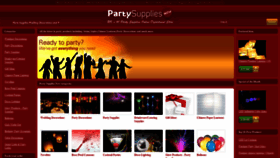What Partysuppliesdecorations.co.uk website looked like in 2019 (4 years ago)
