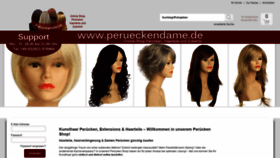 What Perueckendame.de website looked like in 2019 (4 years ago)
