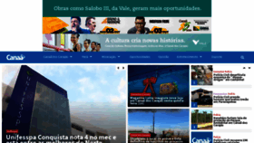 What Portalcanaa.com.br website looked like in 2019 (4 years ago)