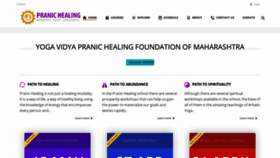 What Pranicmaharashtra.com website looked like in 2019 (4 years ago)