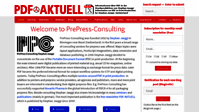 What Pdf-aktuell.ch website looked like in 2019 (4 years ago)