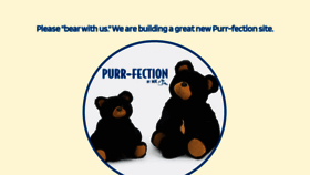 What Purr-fection.com website looked like in 2019 (4 years ago)