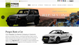 What Pyrgosrentcar.com website looked like in 2019 (4 years ago)