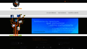 What Paradigmacero.com.mx website looked like in 2019 (4 years ago)
