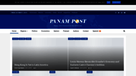 What Panampost.com website looked like in 2019 (4 years ago)