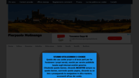 What Pierpaolomolinengo.com website looked like in 2019 (6 years ago)