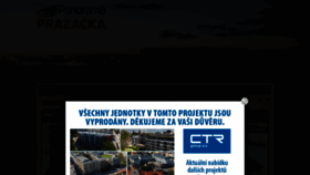 What Prazacka.eu website looked like in 2019 (6 years ago)