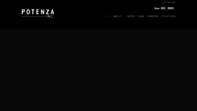 What Potenzainc.com website looked like in 2019 (4 years ago)