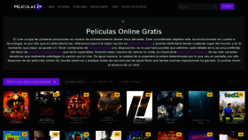 What Peliculas24.me website looked like in 2019 (5 years ago)
