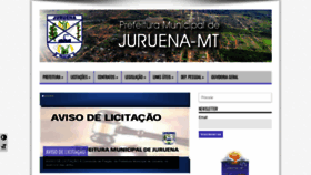 What Pmjuruena.com.br website looked like in 2019 (4 years ago)