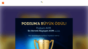 What Podiumavm.com.tr website looked like in 2019 (4 years ago)