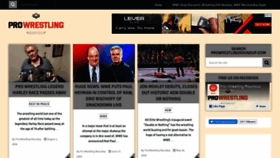 What Prowrestlingroundup.com website looked like in 2019 (4 years ago)