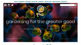 What Phsonline.org website looked like in 2019 (4 years ago)