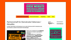 What Pfd-falkensee.de website looked like in 2019 (4 years ago)