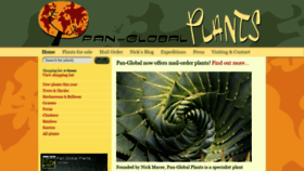 What Panglobalplants.com website looked like in 2019 (4 years ago)