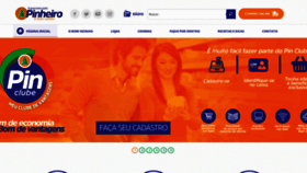 What Pinheirosupermercado.com.br website looked like in 2019 (4 years ago)