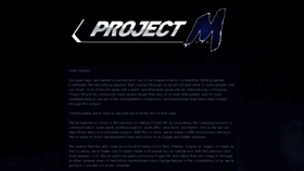 What Projectmgame.com website looked like in 2019 (4 years ago)