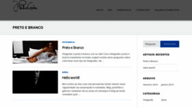 What Pedrocosta.pt website looked like in 2019 (4 years ago)