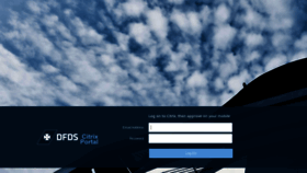What Port.dfds.com website looked like in 2019 (4 years ago)