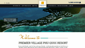 What Premiervillagephuquoc.vn website looked like in 2019 (4 years ago)