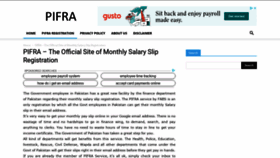 What Pifra.pakword.com website looked like in 2019 (4 years ago)