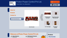 What Protonpowercontrol.com website looked like in 2019 (4 years ago)