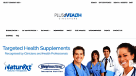 What Plushealth.com.sg website looked like in 2019 (4 years ago)