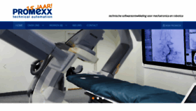 What Promexx.nl website looked like in 2019 (6 years ago)