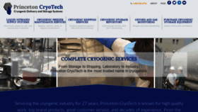 What Princetoncryotech.com website looked like in 2019 (4 years ago)